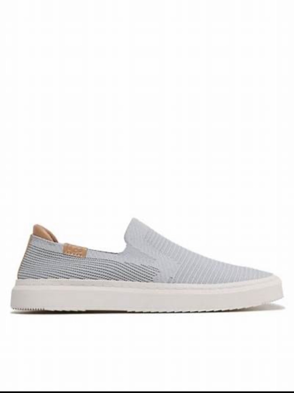 UGG Women's Gray/Blue Knit Slip-On Sneakers